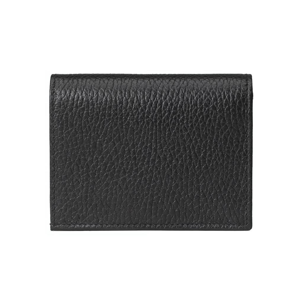 GUCCI GG Marmont Leather Card Holder , Wallet Women's Black (Unisex) Wallets 456126 17WEN 1000