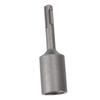 Ground Rod Driver 3.9in Round Handle Heavy Duty Steel Ground Rod Drill Bit Driver T Post Driver for   Plus Hammer