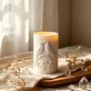 Bird Carving Silicone Molds Cylindrical Silicone Candle Molds For Handmade Candle And Soap Chocolate Making Epoxy Resin