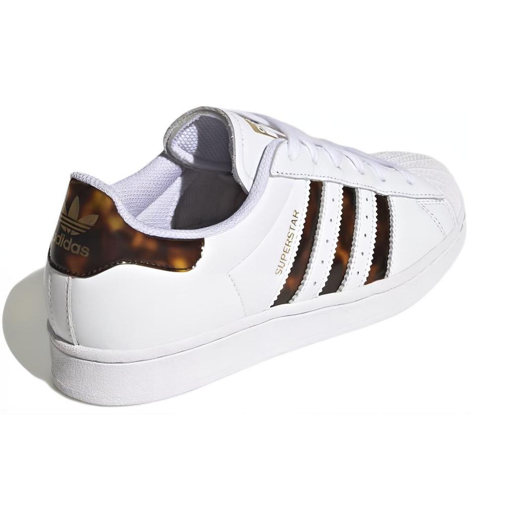 Adidas  Superstar Tortoiseshell Women Sneakers White Cloud-White Gold-Metallic GY1032