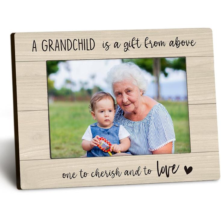 Abuelita 4x6 Picture Frame, Spanish Grandma Abuelita Photo Frame, Grandma Picture Frame, Gifts for Abuelita from Grandkids, La Mejor Abuelita Del color-1