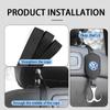 WET1 For Volkswagen VW Car Headrest Double Hook Black Rope Fixed Hook Adjusting Hanger Polo Jetta Sagitar Magotan Passat B5 B6 B7 CC