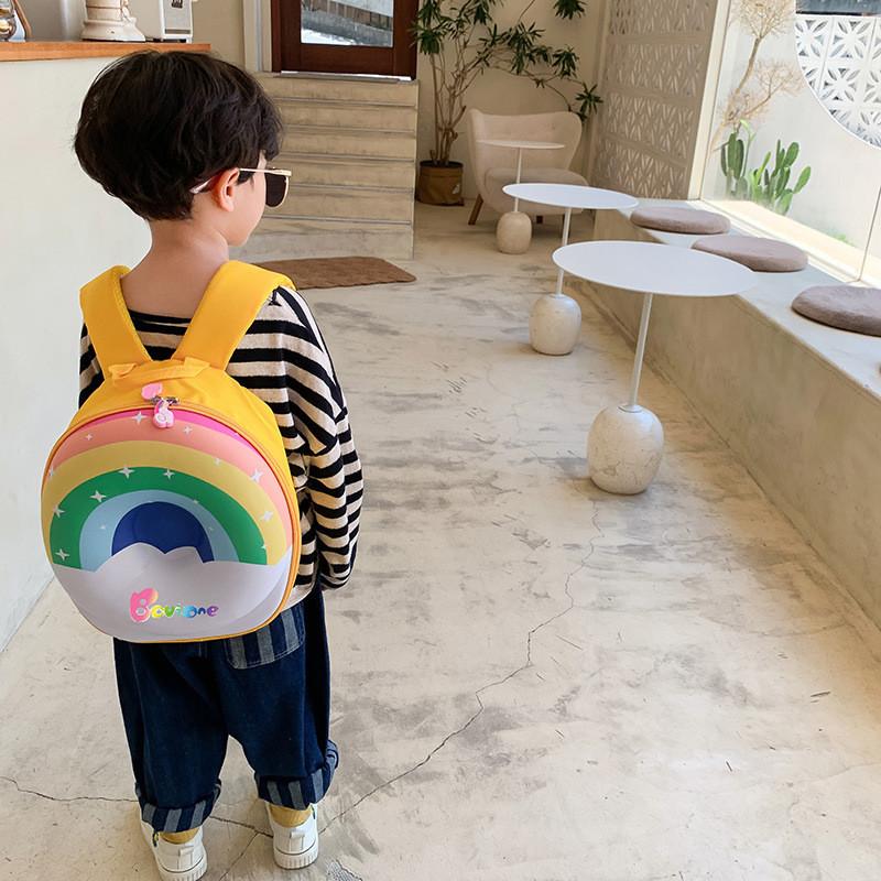 Cute Colorful Egg Shell Backpack For Kids With Soft Straps Ideal For Preschool Travel