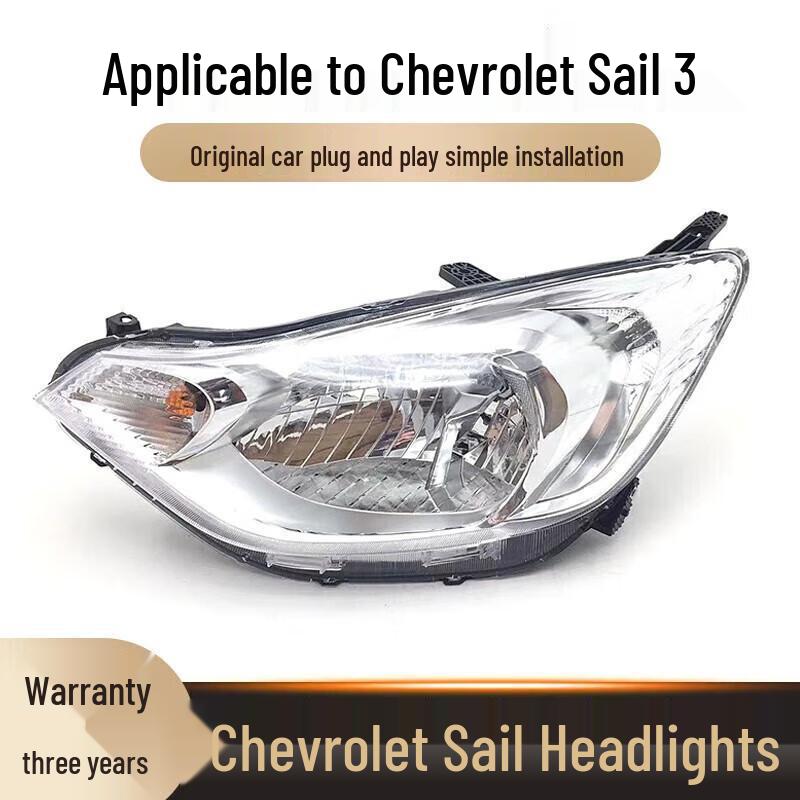 Chevrolet Sail 3 Headlight Assembly 2015-2018 Model Left & Right with Original Headlight Cover Single Unit