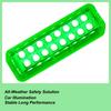 Solar Strobe Light Waterproof LED 7 Color Lighting Flashing Warning Hazard Lights For Family Friends Enthusiast Trucks Car