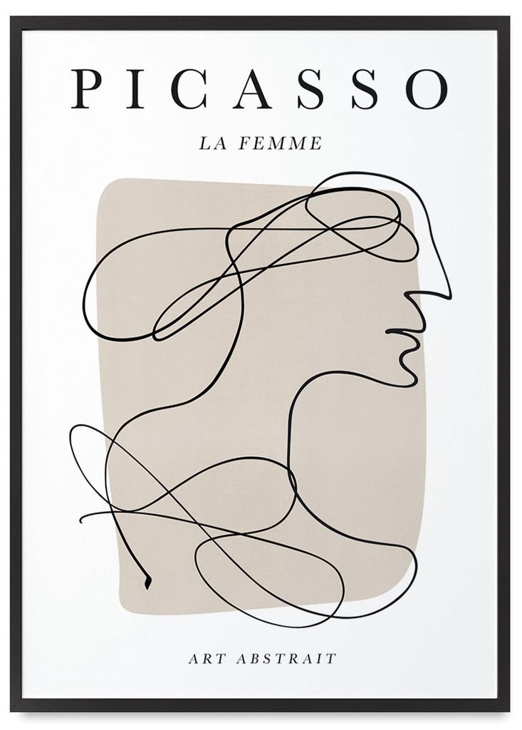 Plakat pablo picasso portret twarz
