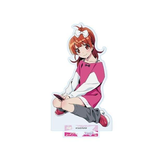 A3 Pretty Rhythm Aurora Dream Aira Harune 15th Anniversary Ver. Acrylic Stand, Newly Drawn Illustration Anime Figure Display, H150xW150mm