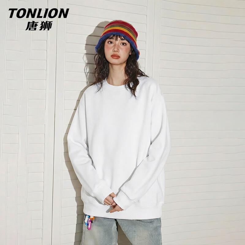 TonLion Women's Long Sleeve Crewneck Sweatshirt