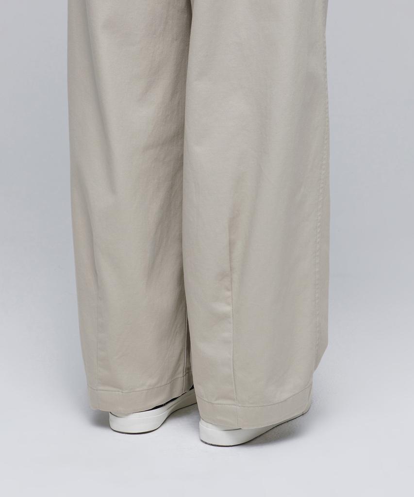 MUSINSA STANDARD Cotton Wide Balloon Pants [Light Beige]