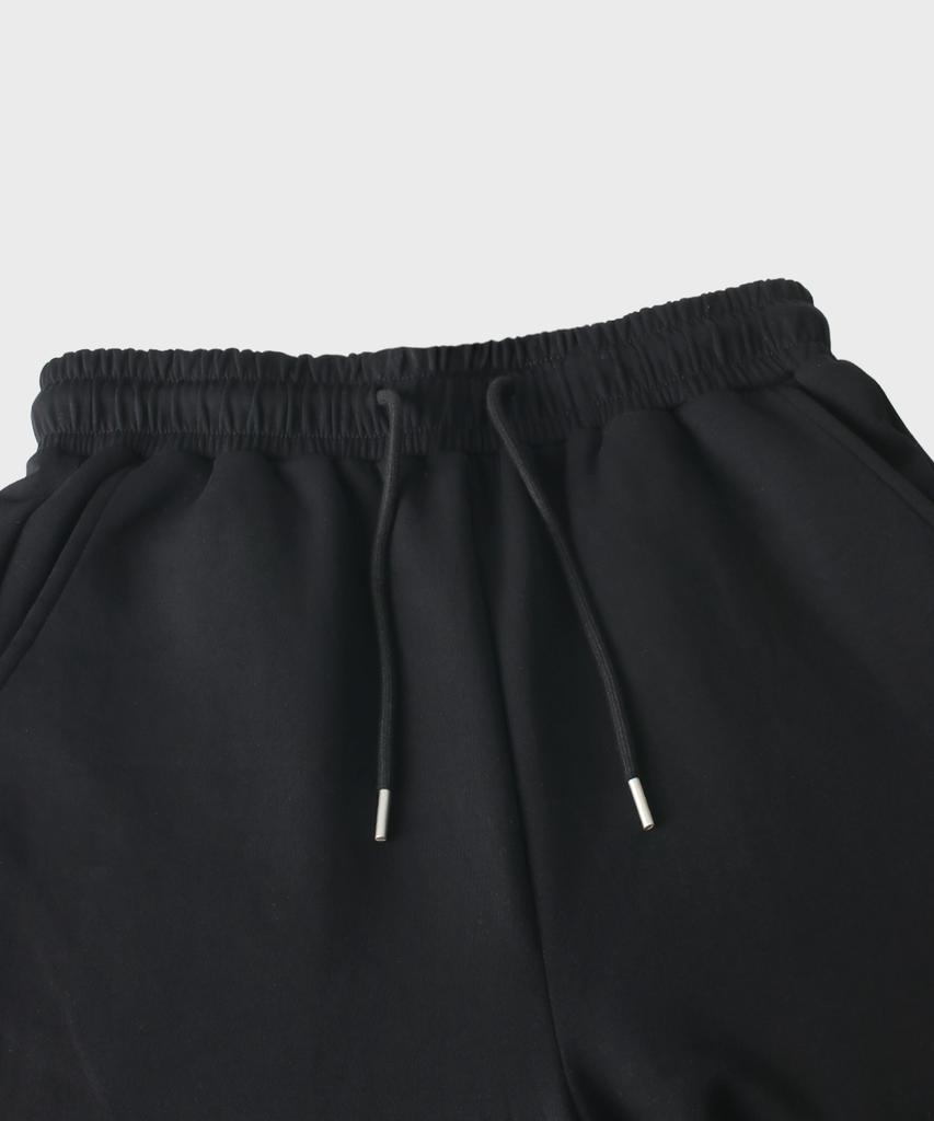 Maseumaluljeueopaeleol Check Hem Comfort Pants_Black
