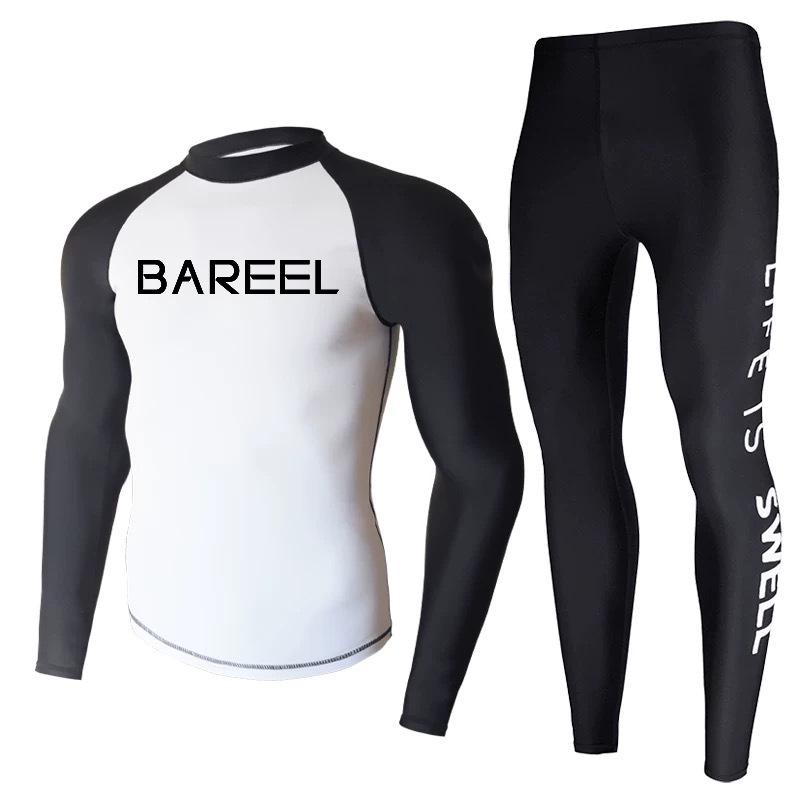 Men's Korean Quick-Dry Long-Sleeve Surf & Swim Sunscreen Set