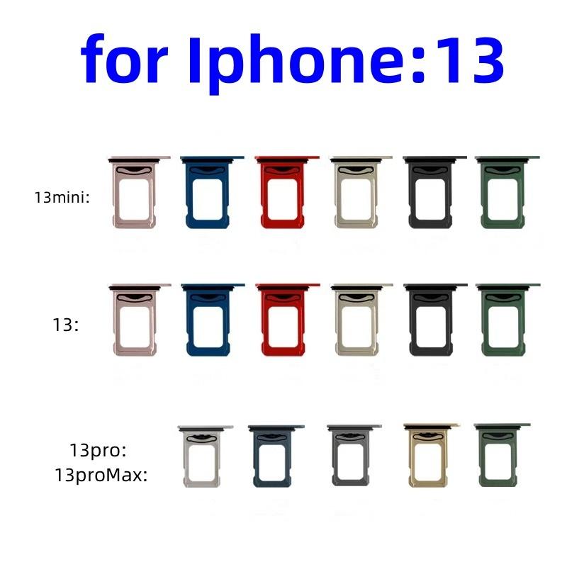 Лоток для SIM-карты Для iPhone 13/13 Pro/13 Pro Max Выдвижной лоток для карты Держатель лоток для чип-карты Разъем считывателя SIM-карт Для iPhone 13 mini Pink for Iphone13