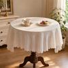Lace Tablecloth, Wedding Rectangular Table Cloth, Vintage Embossed Floral Lace Table Cover for Tea Party Reception Home Decor