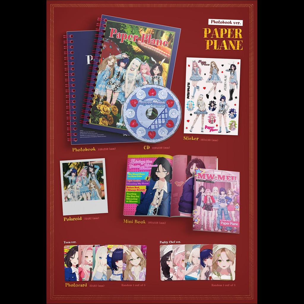 MW:MEU Paper Plane (Photobook Ver.) + Free Gift
