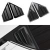 For Toyota CHR C-HR 2016-2022 ABS Rear Window Blinds Decoration Molding Cover Sticker Trim Parts 2pcs Car Accessories