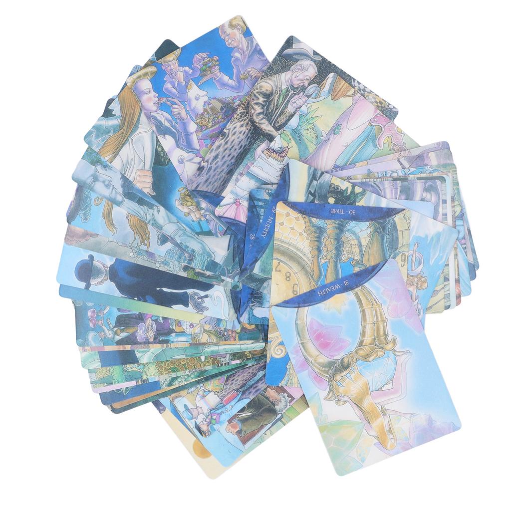 36 kusů Karet pro výklad snů Oracle Deck Podvědomí Vědomí Minulost Přítomnost Budoucnost