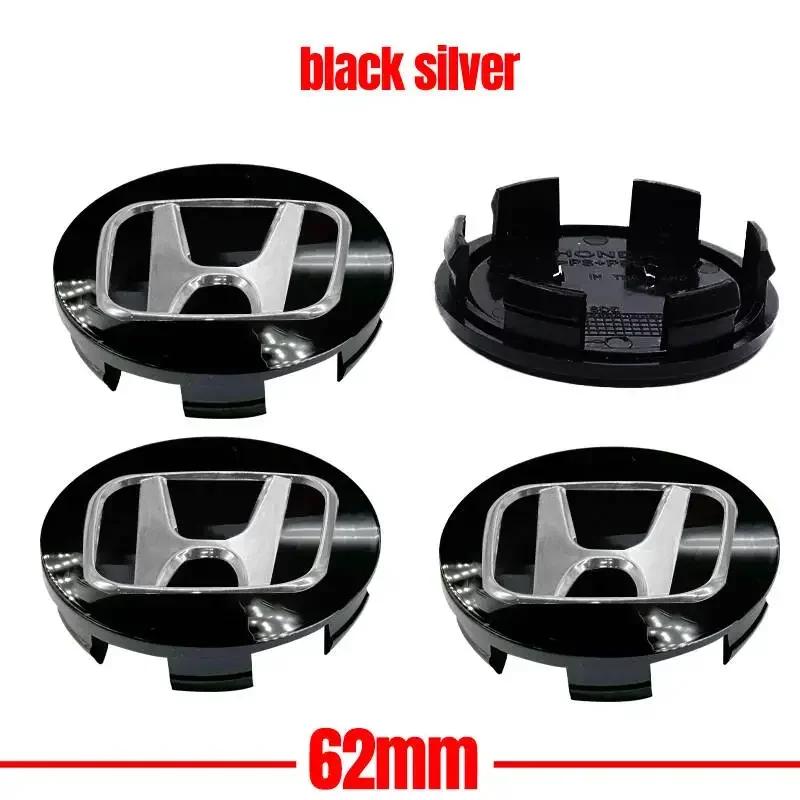 4pcs/set Car Styling Wheel Center Cap Hub Covers Badge Accessories For Honda Civic Fit Jazz Accord Pilot CRV Passport City XRV