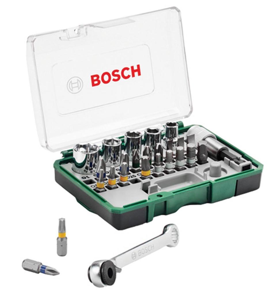 BOSCH Multi-Driver & Socket Set 2607017375 (W x H x D) 120 x 90 x 35mm