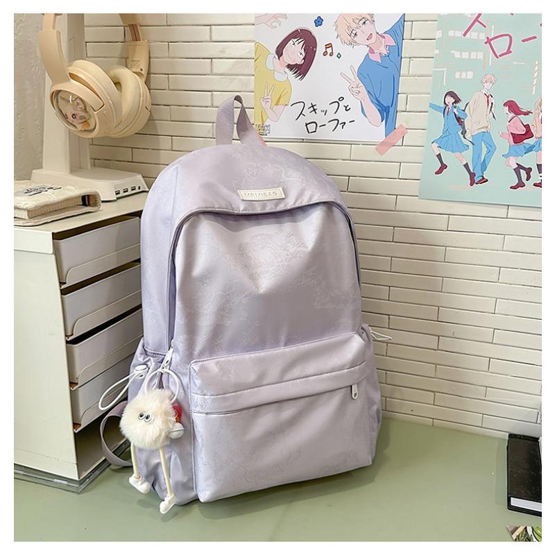 The new schoolbag is high-value, fresh and sweet, candy-colored backpack, lightweight and large-capacity backpack for junior high school students.