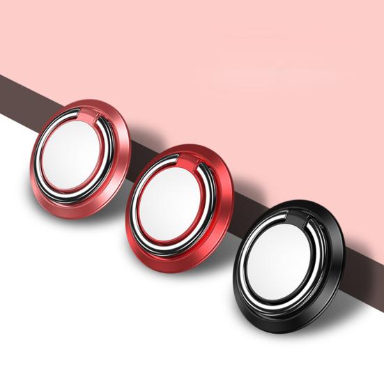 Fashion Zinc Alloy Magnetic Grip Finger 360 Rotating Ring Cell Phone Holder