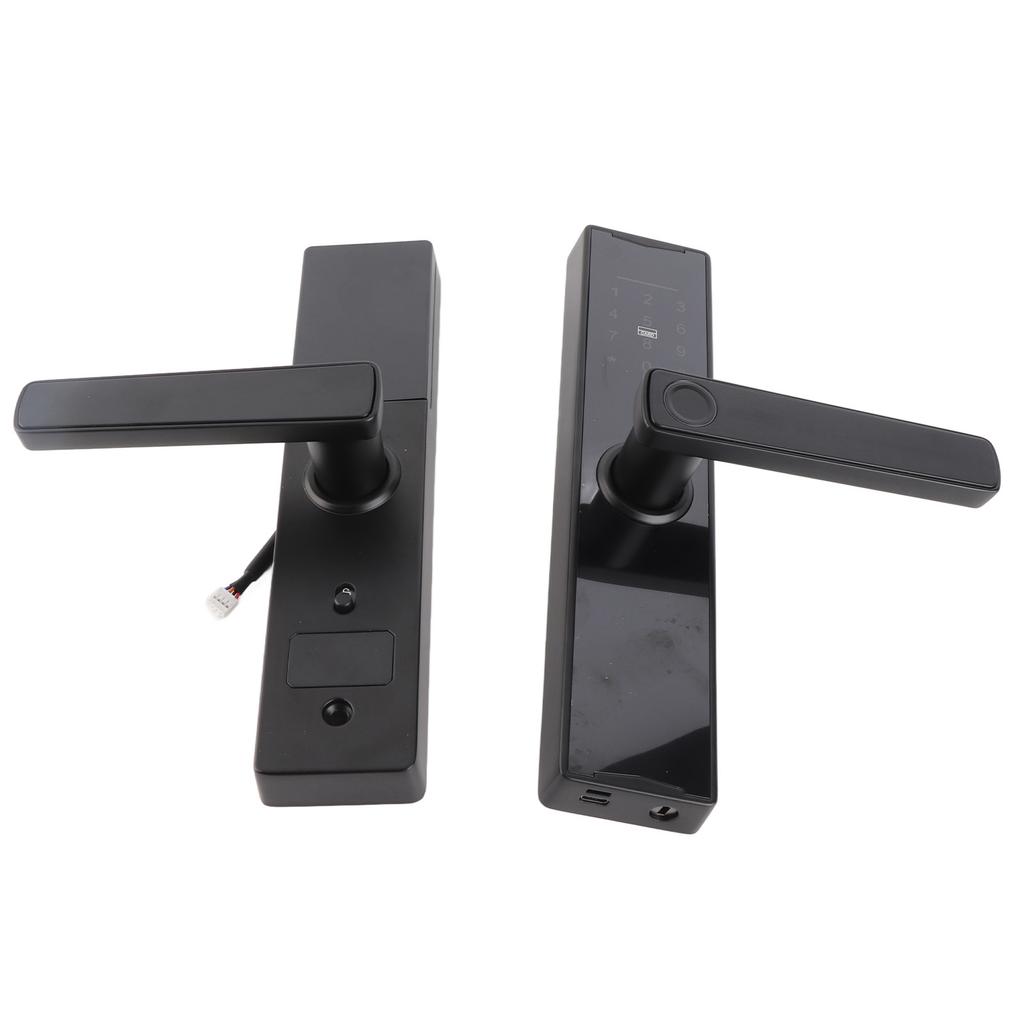 Smart Door Entry Lock Aluminum Alloy Multifunction Fingerprint Password Keypad Lock for APP