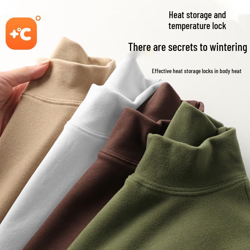 Jeanswest Men's 7A Antibacterial Plush Lined Long Sleeve T-Shirt