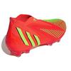 Adidas Predator Edge+ FG Pakiet Danych do Gry Męskie Buty Sportowe Solar-Red Team-Solar-Green Core-Black GW1039