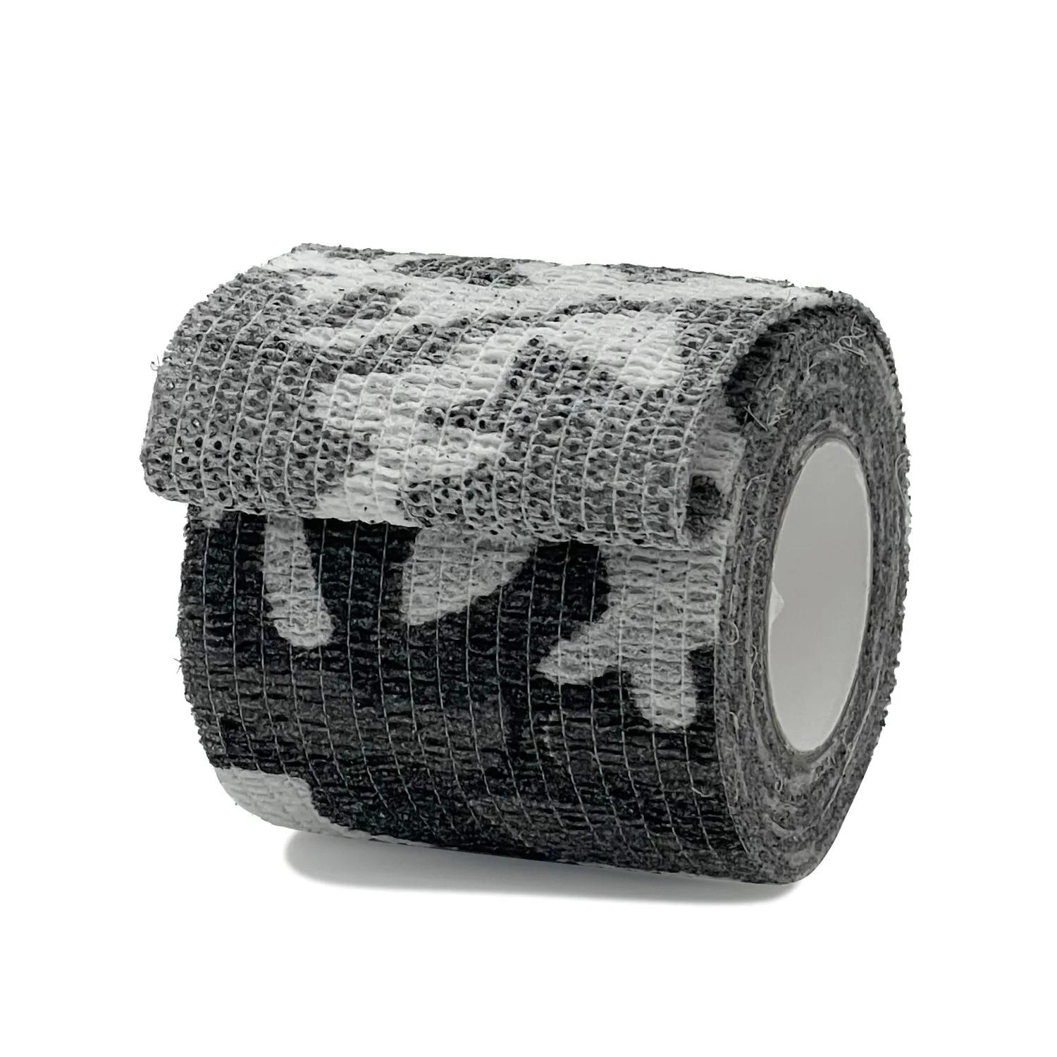

1/10/15/30Pcs 4.8m Camouflage Sport Self Adhesive Elastic Bandage Wrap Tape Elastoplast For Knee Support Pads Finger Ankle Palm 2.5cmx4.8m