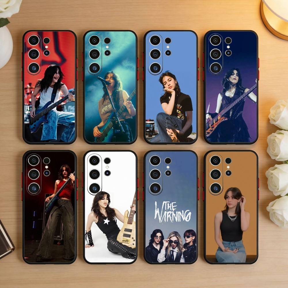 D-The Band W-Warning Phone Case For Samsung S26,S25,S24,S23,S22,S21,S20,S30,Ultra,Plus,Fe,Note,5G Black Cover