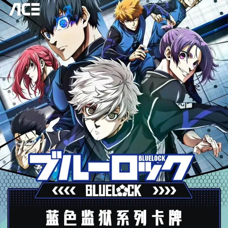 Blue Lock Card Blue Restricted Area Silk Teacher Rin Bee Music Back Nagi Makoto Shiro Guangu Anime Peripheral Collection Card