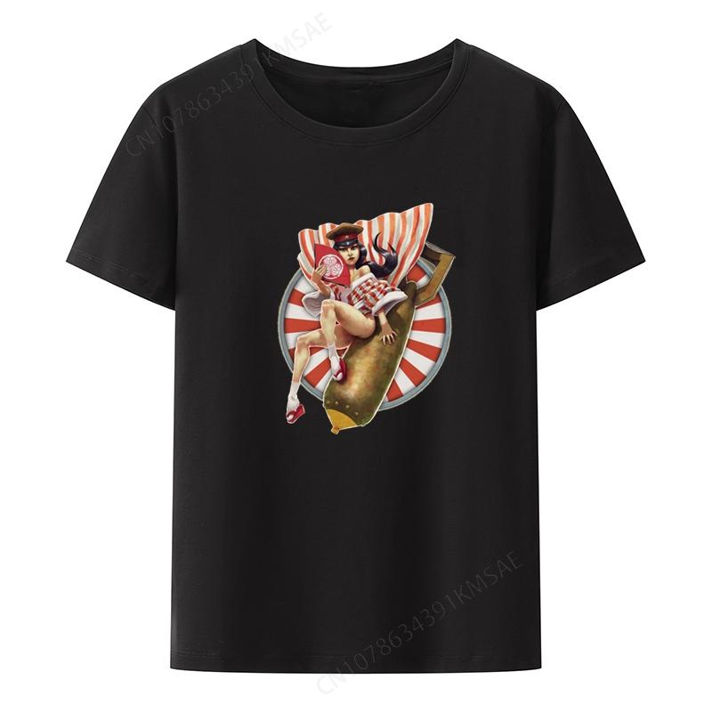 Casual Streetwear for Men and Women Tee with Loose Fit Retro Japanese Inspired Hipster Blouse B