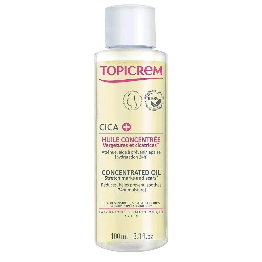 Topicrem Масло концентрированное CICA 100 мл 1 упаковка Topicrem - Масло концентрированное CICA, от растяжек и шрамов
