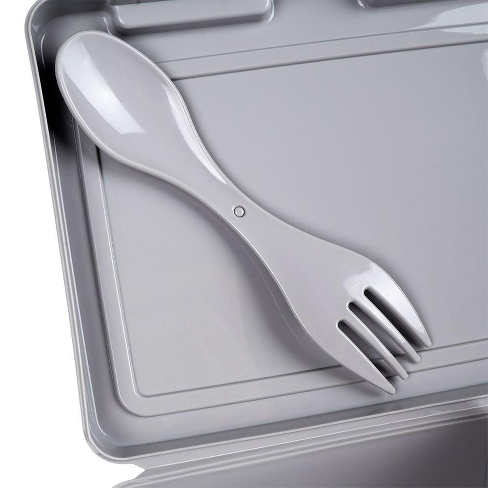 Pojemnik Śniadaniowy Lunchbox Śniadaniówka Pudełko na Śniadanie Sztućce