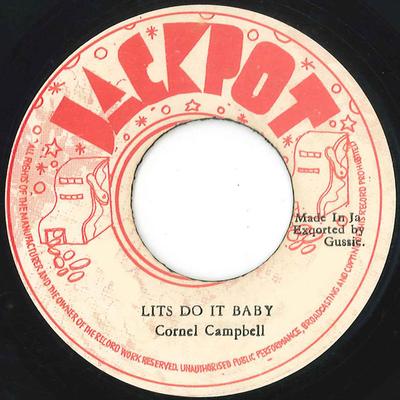 7inch Record CORNELL CAMPBELL Lits Do It Baby NONE Jackpot Jamaica Reggae Ska Dub Used