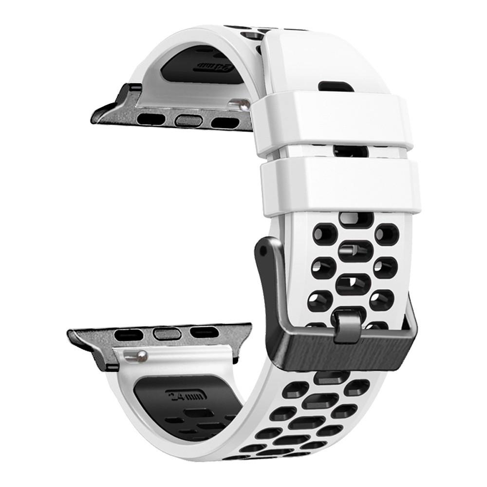 Sport Silicone Strap For Apple Watch Ultra 2 49mm Bracelet Wristband For Apple Watch Series 10 9 8 7 SE 6 46mm 45mm 44mm 42mm