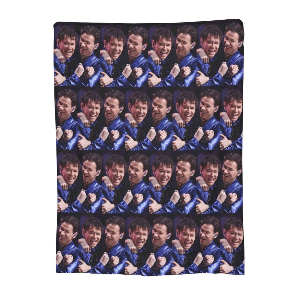 Marcus And Martinus Sweden Norway Eurovision Blankets Soft Warm Flannel Throw Blanket Cover for Bed Picnic Travel Home Sofa