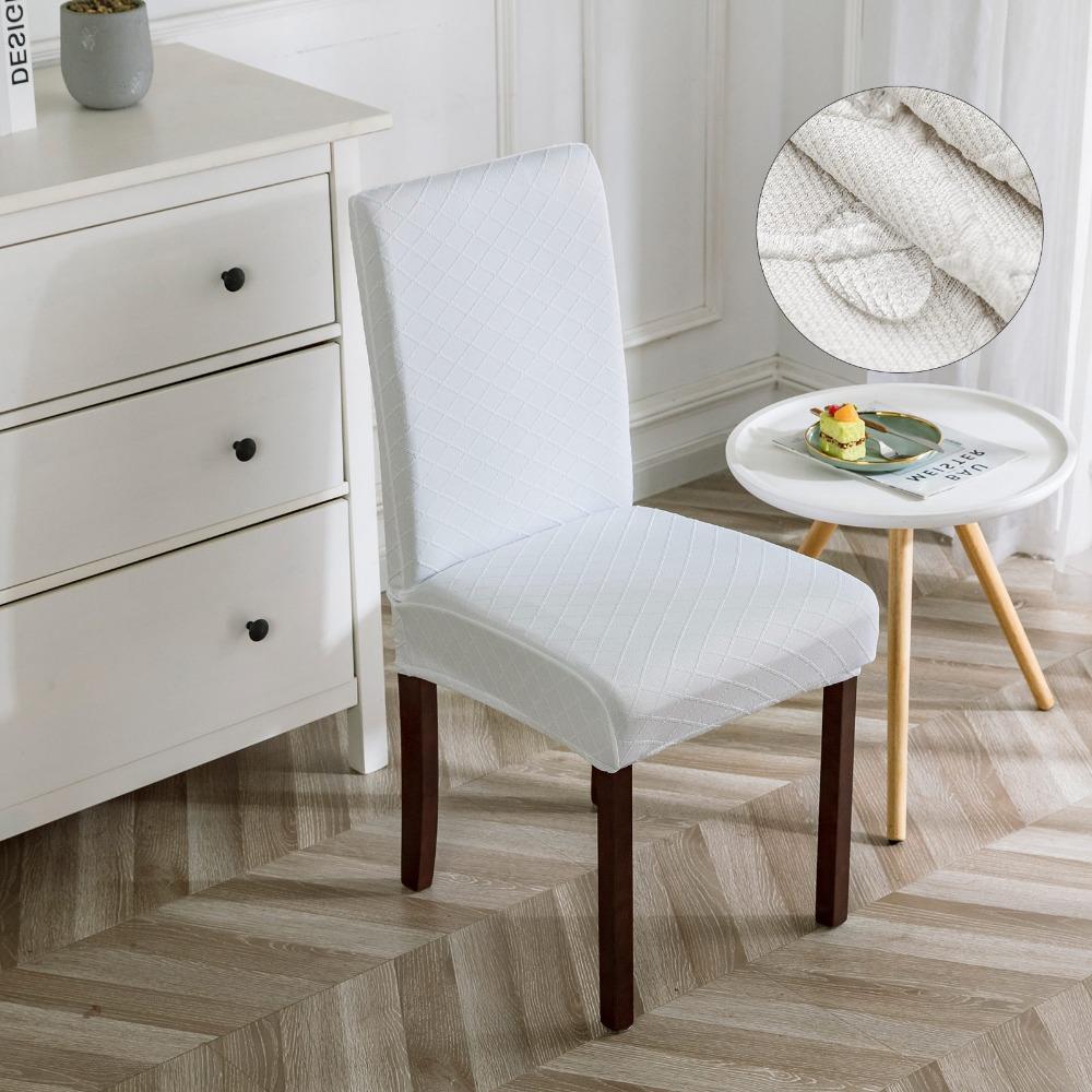 Waterproof Chair Covers for Home Use Dustproof Dining Chair Slipcovers Easy To Clean and Durable
