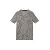 Nike Irregular Pattern Full Print Crew Neck Training T-Shirt Men Tops Grey DM4637-017