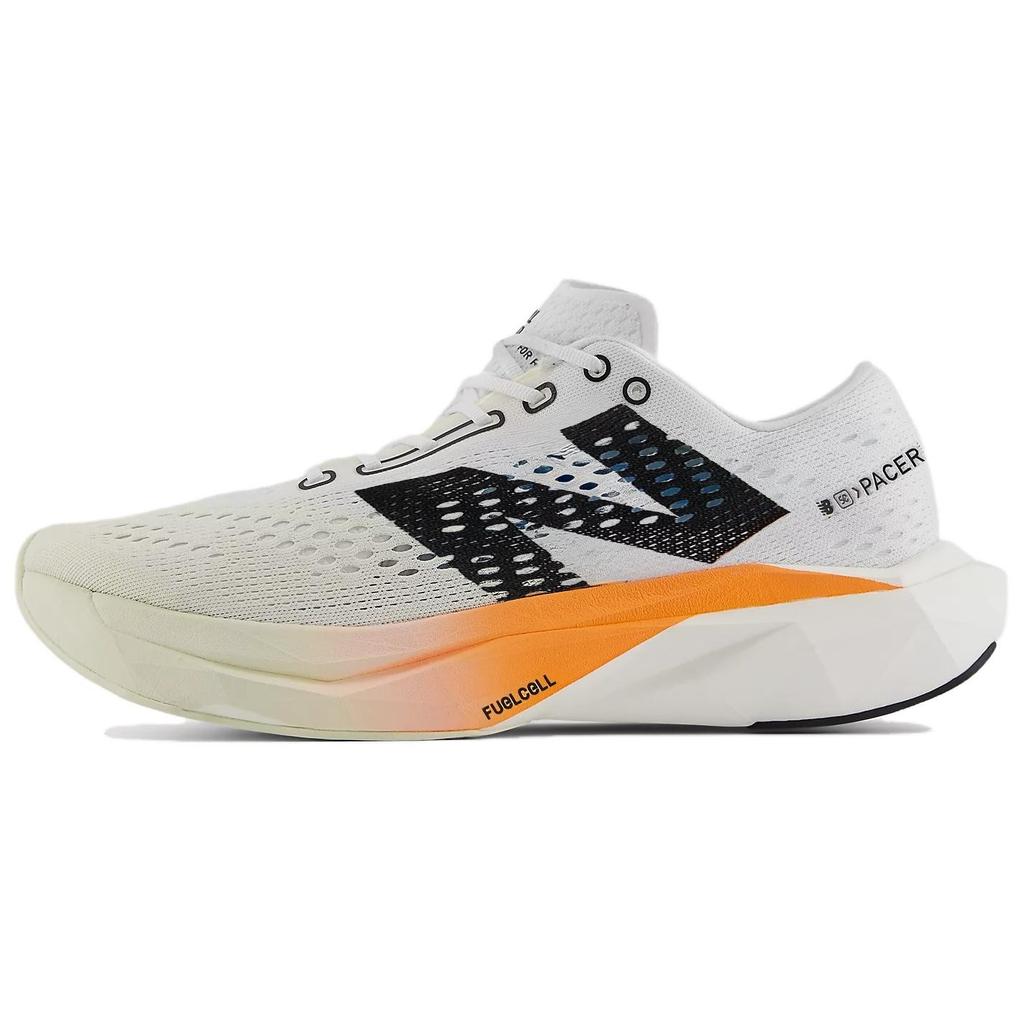 New Balance FuelCell SuperComp Pacer V2 Hot Mango Angora White - MFCRRCH2