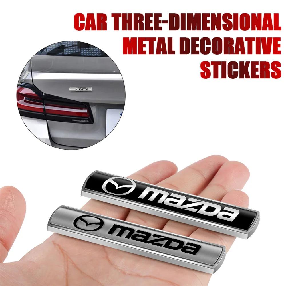 1pc Metal Emblem Car trunk Body Car Fender Decoration Stickers Auto Accessories For mazda Axela Atenza CX-3 CX-5 CX-8 MS demio h1