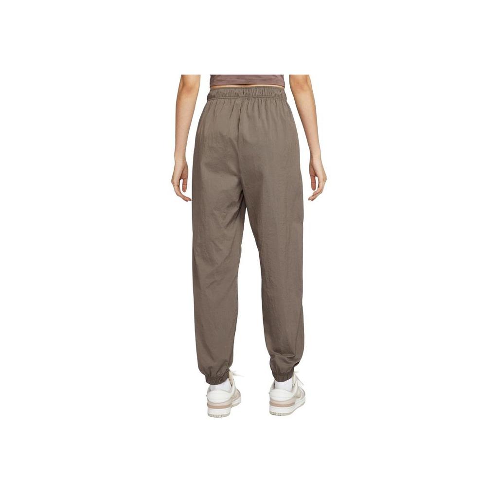Nike Sportswear Loose Casual Mid-Rise Knitted Sweatpants Women Bottoms Brown IH0827-126