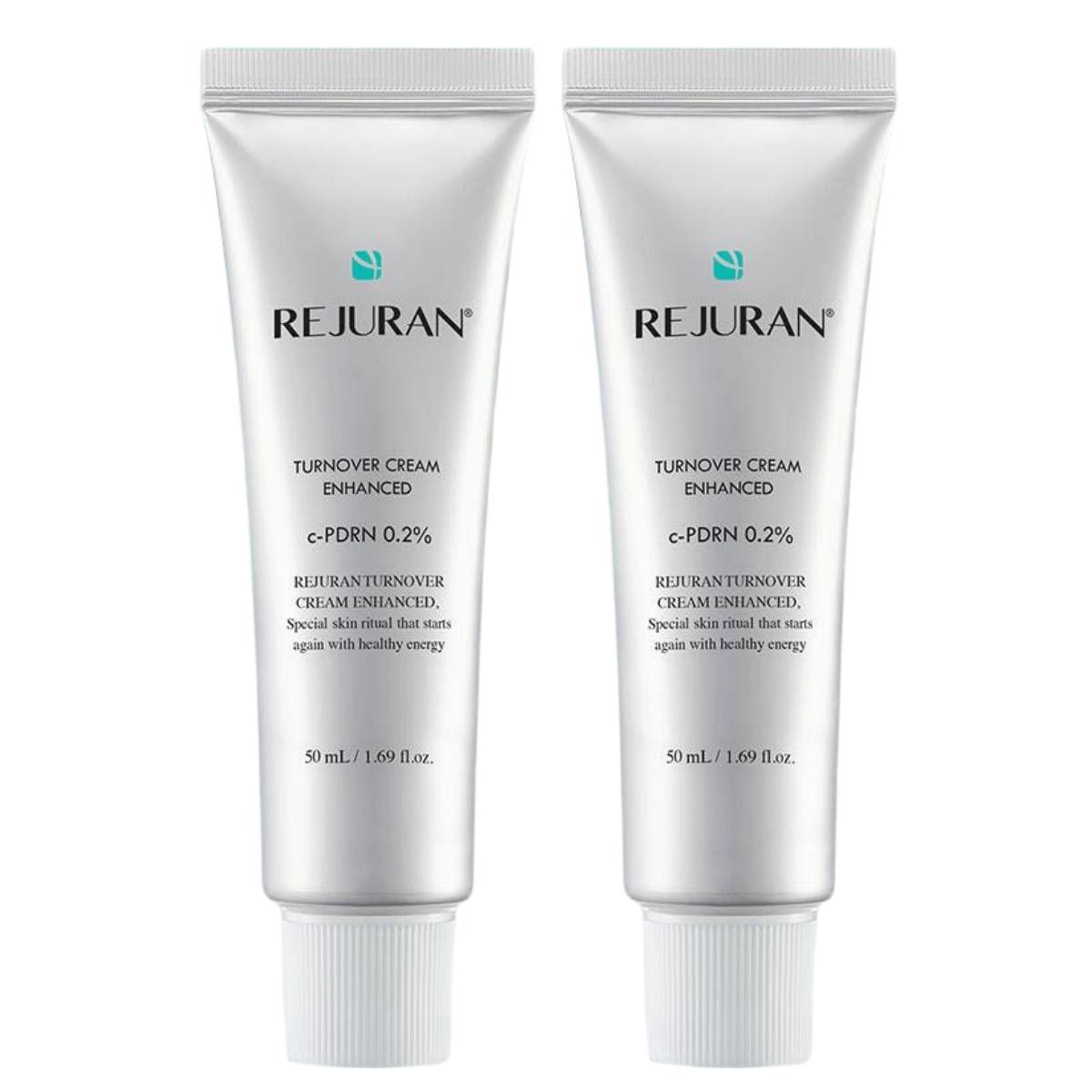 REJURAN Healer Turnover Cream Enhanced for Skin Barrier Recovery & Intensive Hydration, 50ml (Pack of 2)