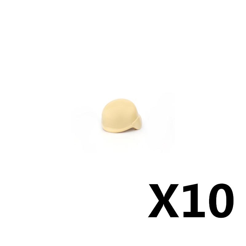 US Soviet British Soldier Figures Helmet M1ssh40 M3 Beret Military Accessories Building Blocks Toys For Children J004