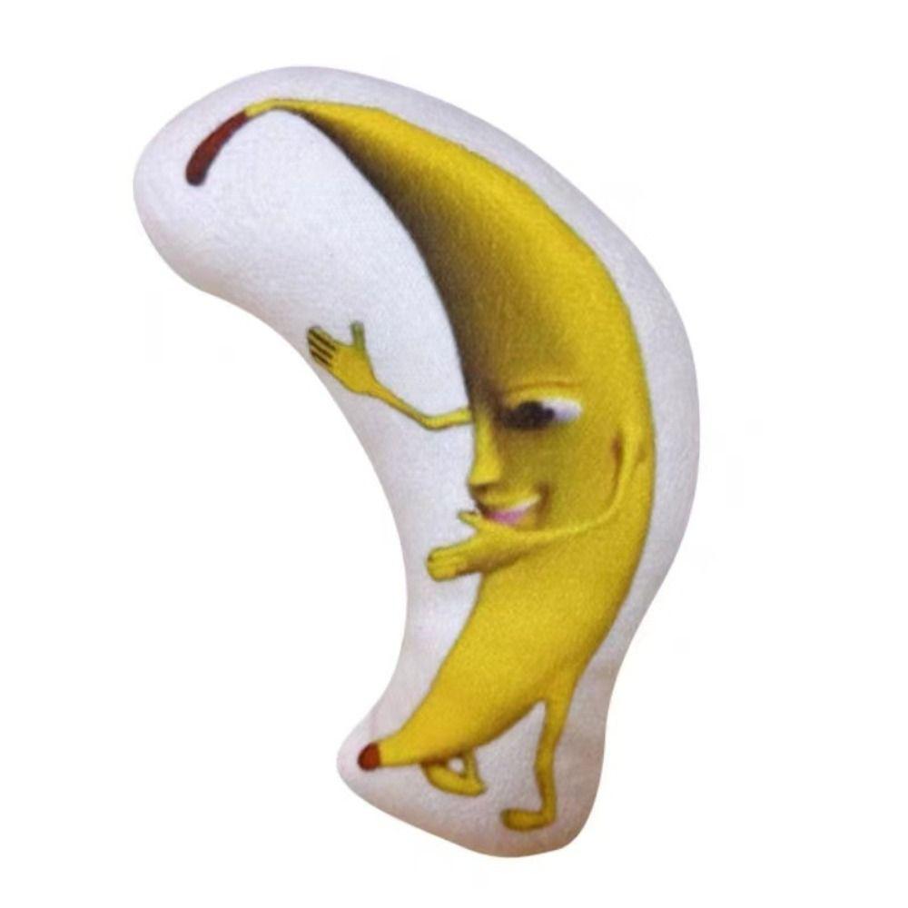 Funny Big Banana Voice Keychain Banana Doll Banana Key Chain New Silly Big Banana Bag Pendant