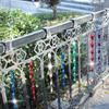10pcs Spiral Reflective Bird Repellent Rods Scare Bird Deterrent Sticks for Garden Orchard Farm Wind Driven Twister KTY