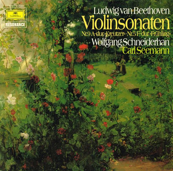 LP Record LUDWIG VAN BEETHOVEN , WOLFGANG SCH - Violin Sonatas No. 9 In A Major "Kr 2535321 Deutsche Grammo 1978 Germany Classical Used