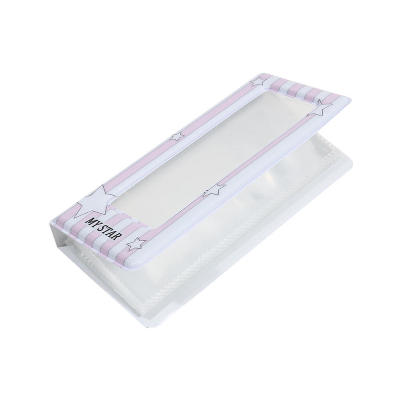 Star Pattern Photocard Holders Binder Album Mini Portable Cartoon Photo Card Holder Book for Collection