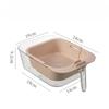 Double-layer Snack Box Fruit Tray Living Room Candy Box Drain Area Basket Home Use Fruit Tray Lazy People Eat Melon Seed Storage Tray