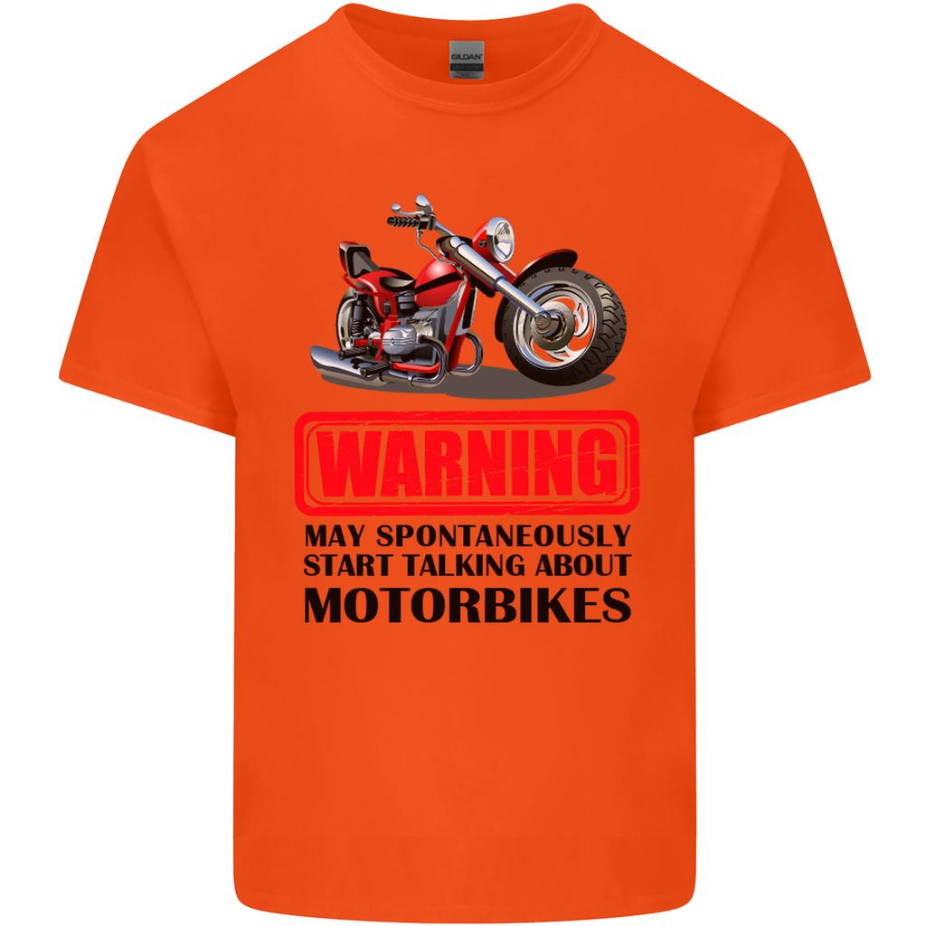 Start Talking About Motorbikes Motorcycle Unisexs Light Cotton TShirt