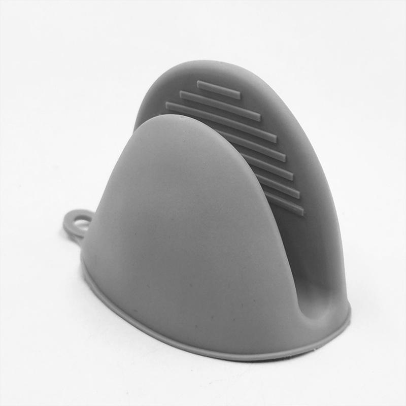 

Мягкий резиновый термоизоляционный зажим Термостойкие кухонные принадлежности Высокотемпературные перчатки Нескользящий зажим для посуды для духовки и микроволновой печи Grey #TC18F0 #